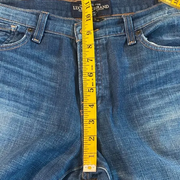Lucky Brand Denim Blue Jeans Women’s Size 14/32 Sienna Cigarette‎ Mid Rise - Image 4