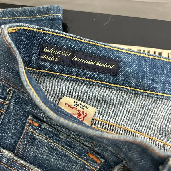 CITIZENS OF HUMANITY Jeans Kelly #001 Low‎ Rise Waist Bootcut Stretch Size 29 - Image 4
