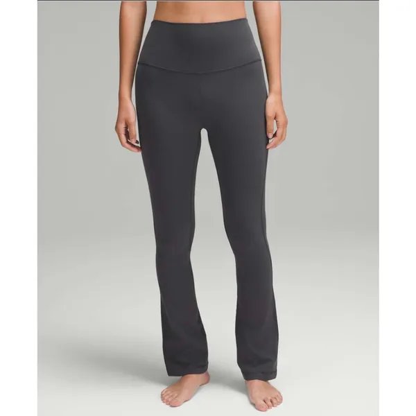 Lululemon Align High-Rise Mini-Flared Pant 28" Graphite Grey size 8 - Image 2