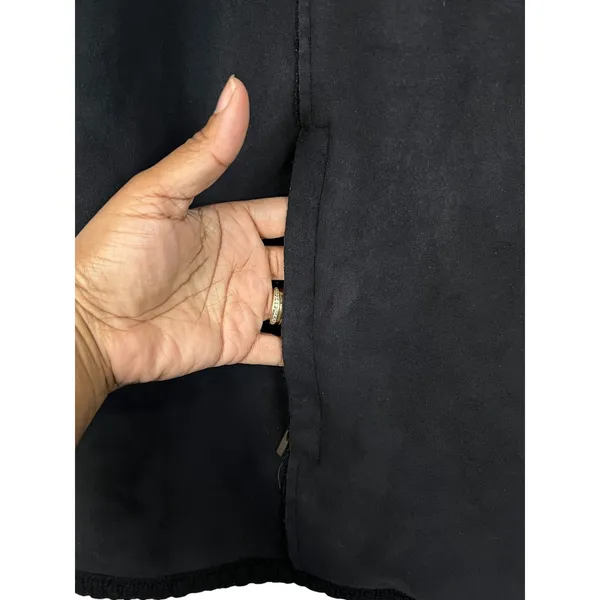 VTG - Real Clothes Saks Fifth Ave Women's Vest Black Full Zip - Sz. 1x - Image 4