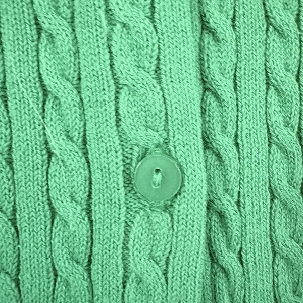 L.L. Bean Women's Kelly Green Spring Cardigan Sweater Small Regular‎ NwT - Image 5