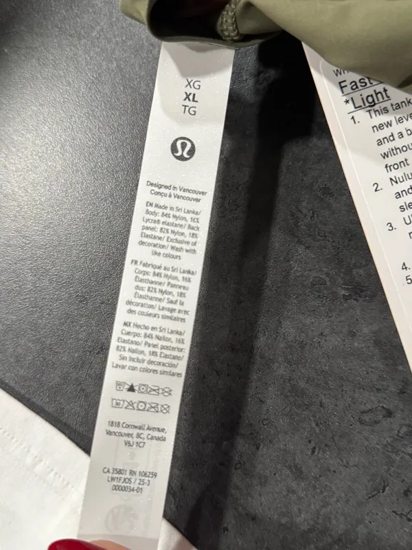 NWT LULULEMON - Bay Leaf Fast and Free Tank - $58 - XL - Image 7