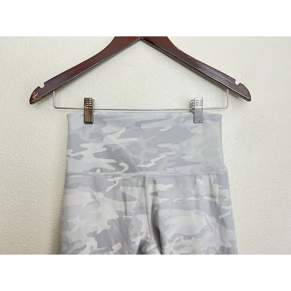 Lululemon Wunder Under High-Rise Tight Sz 6 Incognito Camo Jacquard Alpine White - Image 2