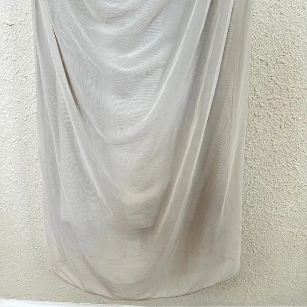 HOUSE OF CB L‎ D-DD 'Nalini' Sand Maxi Dress NWOT - Image 10