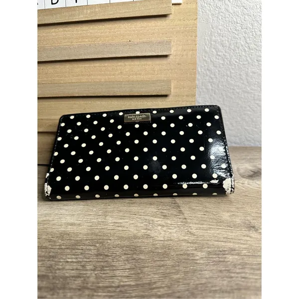 Kate Spade Stacy Camden Avenue Polka Dot Wallet - Image 2