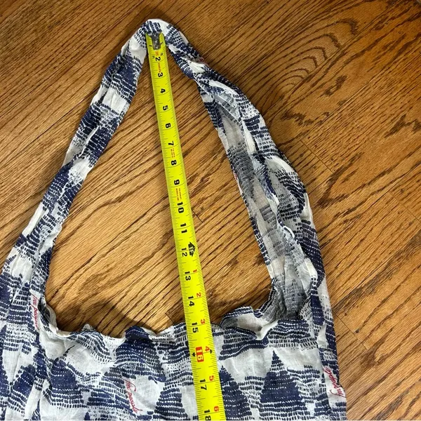 Free People | Gauzy Muslin Geometric Lightweight Tote Bag - Image 10