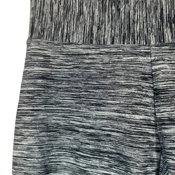 Nike Dri Fit Heathered Blue Wide Leg Athletic Workout Leggings Women Sz M - Image 5