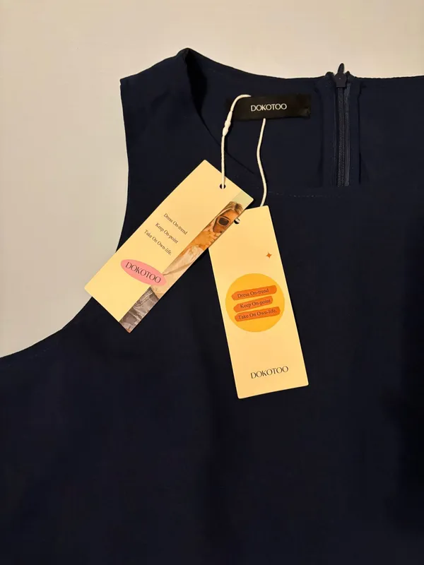 NWT Navy Romper - Image 3