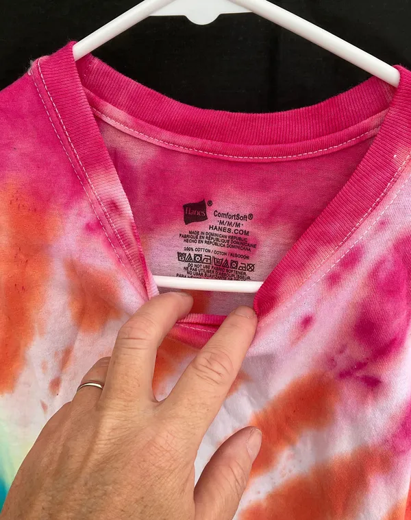 Hanes Pride Rainbow Shirt - Image 3
