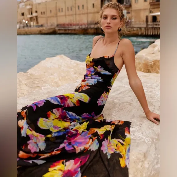 NWT Roccoco Sands Floral Gown - Image 3