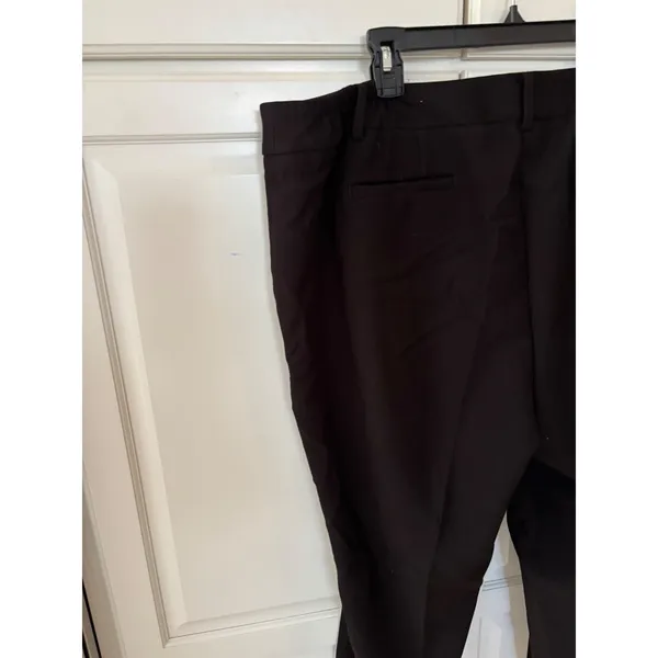 Talbots High-Waist Hampshire Ankle Pants Black 20WP Plus Petite Dress Slacks - Image 5