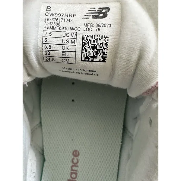 New Balance 997H Women's New Turtledove/Orb Pink/Rosewood 7.5 - Image 8