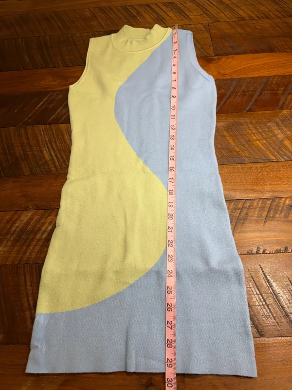 Verge Girl VRG GRL Knit Mock Neck Summer Minidress - Image 7