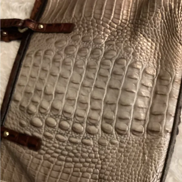 COPY - Brahmin Crocodile Embossed Tote Bag - Image 9