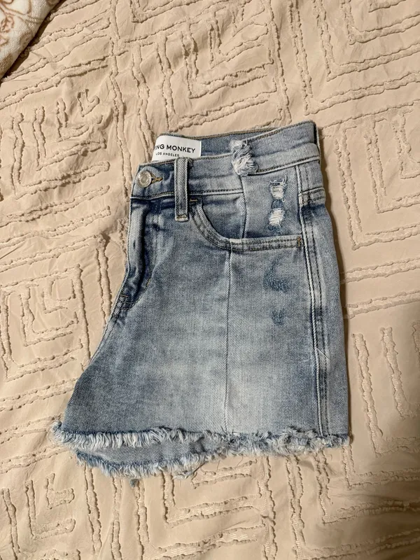 Vervet Flying Monkey jean shorts - Image 3