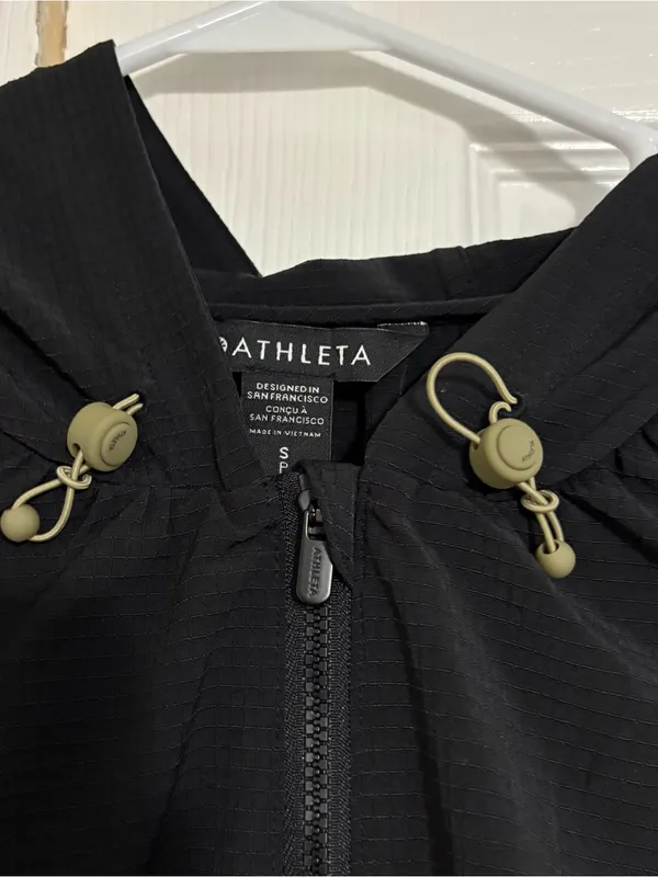 Athleta Black Boundless Hooded Romper - Image 5