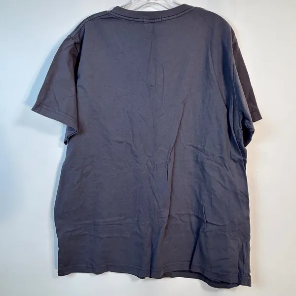 Fresh Produce Womens V-Neck T-Shirt Oyster Grey Cotton Short Sleeve Large‎ - Image 2