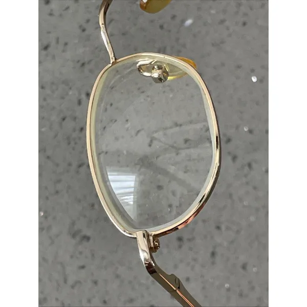 Boulevard Boutique Eyeglasses Frames ONLY B4152 44-20-135 Gold GD Round - Image 13