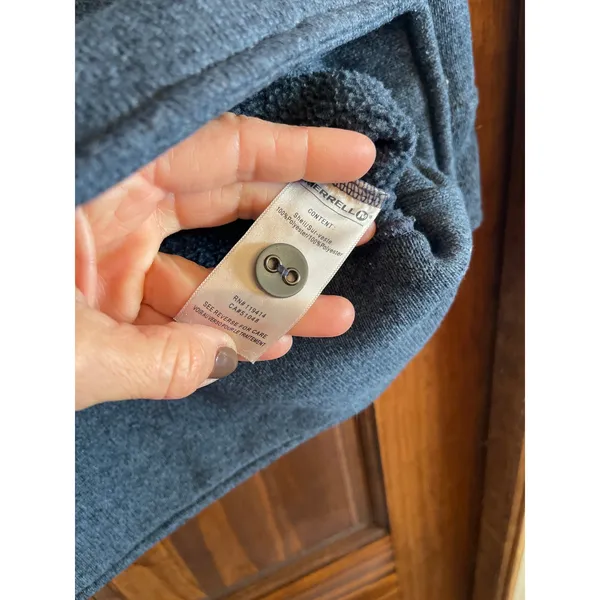 Merrell Delilah hooded fleece sweater jacket M - Image 6
