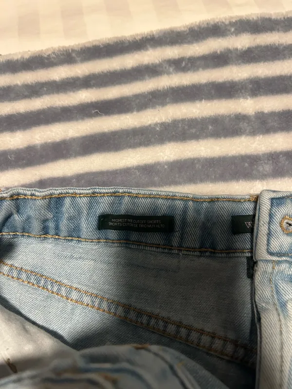 Jean shorts Blue - Image 3