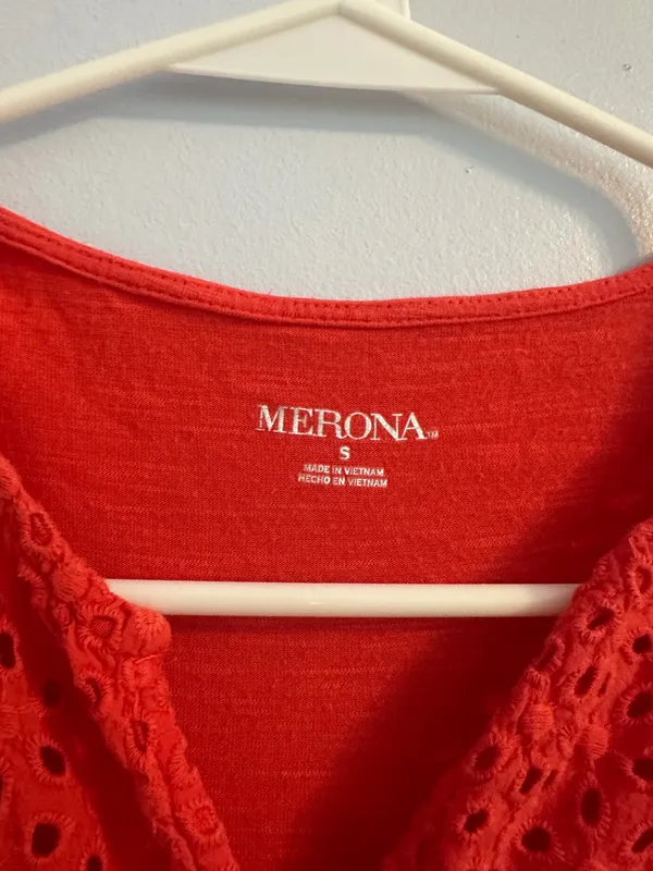 Vintage Top Red - Image 2