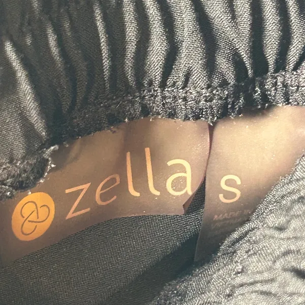 Zella Black Athletic Jogger Pants Zip Pockets Elastic Waist Size‎ S - Image 5