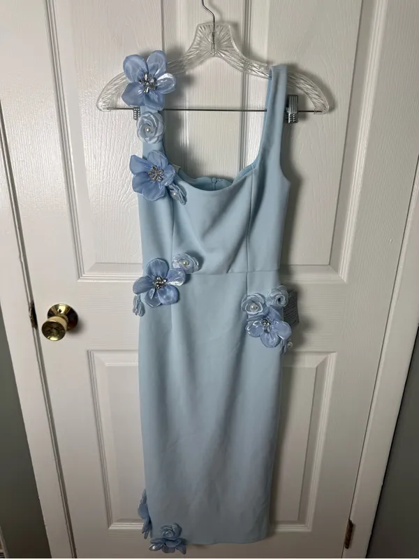 Elliatt Chantelle Dress in Blue XS - Image 2