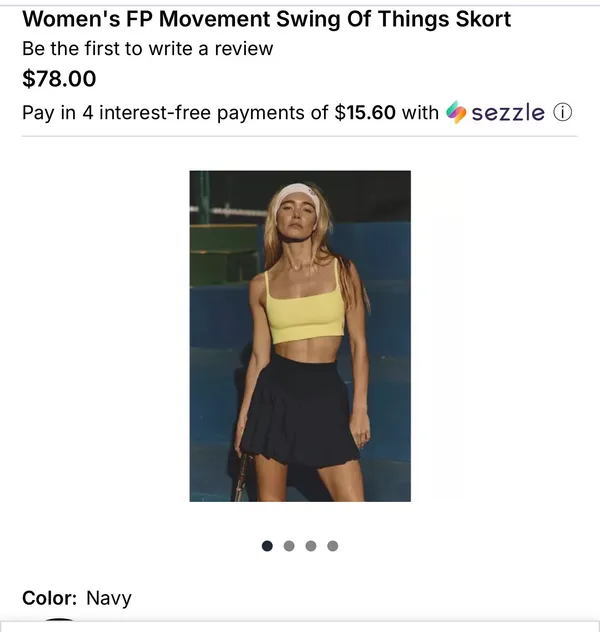 Free People Movement Swing of Things Skort - Image 5