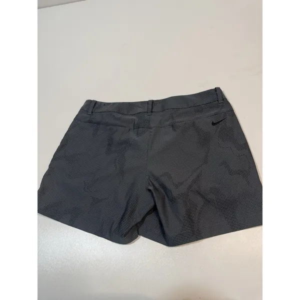 nike womens flex grey pattern shorts  Size m - Image 3