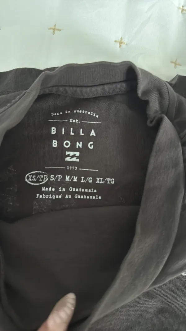 Black Billabong Top short sleeve  - Image 4