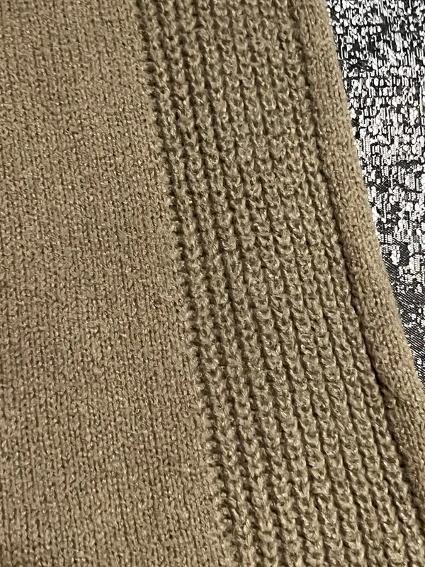 Womens M Auden Sleepwear Olive green fine-gauge knit loungewear set - Image 7