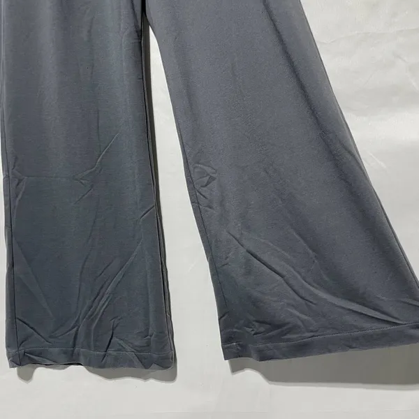 Area stars New Wide Leg Knit Pants Pull On High Rise Long Pant Grey Size Large - Image 9