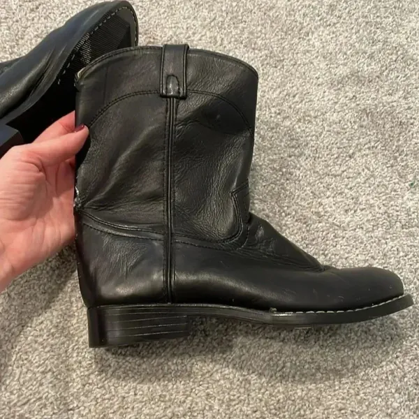 Smoky Mountain boots size 6.5 black - Image 10