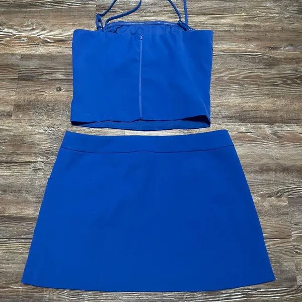 Peppermayo - Cobalt Blue Top & Skirt Set! NWOT! - Image 5