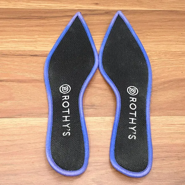 ROTHY’S The Point in Solid Black Ballet Flat Shoes Sustainable Knit Flats Size 8 - Image 12