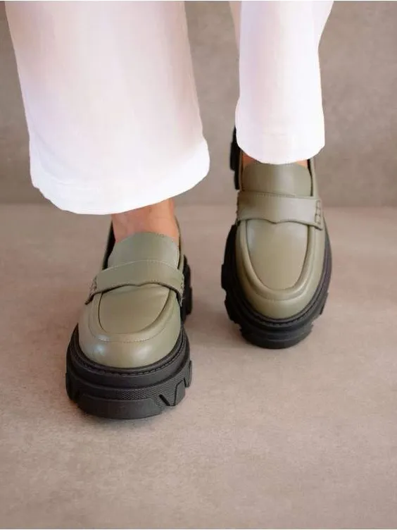 Alohas Trailblazer Loafer - Dusty Olive Size 39 (8-8.5 Us) - Image 3