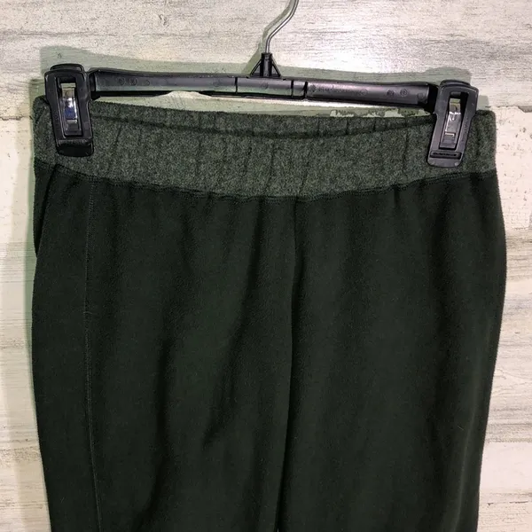 Patagonia synchilla green sweatpants lounge pants stretchy pants soft bed pants‍ - Image 2