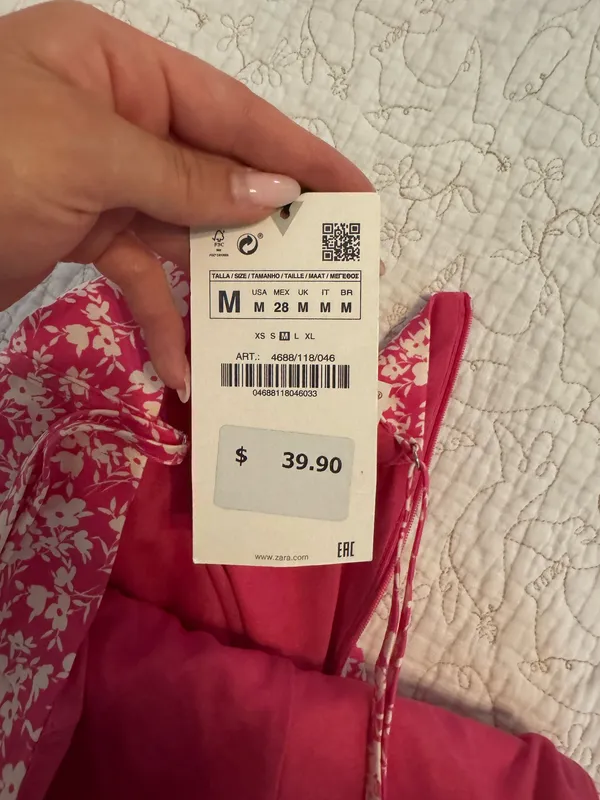 ZARA Floral Bodysuit - Image 4