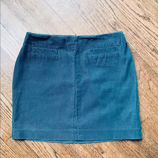 Old Navy Teal Blue Courdory Short Skirt Sz 1 - Image 3