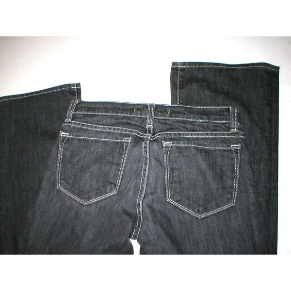 New J Brand Boot Leg Cut 918 Jeans Womens Ash Gray Low Tall Boot 25 27 X 35 USA - Image 7