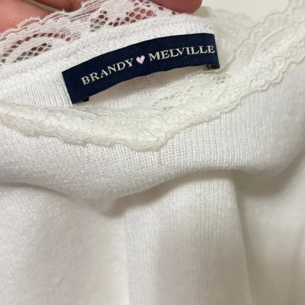 Brandy Melville Lace Top - Image 3