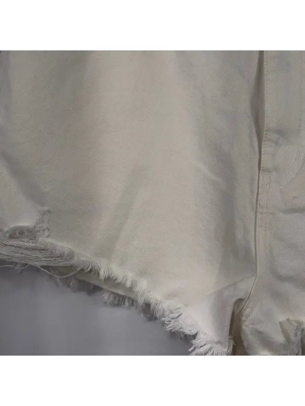 Show Me Your Mumu Tucson White Denim Shorts 32 - Image 4