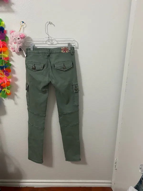 Machine pants Green Size 26 - Image 2