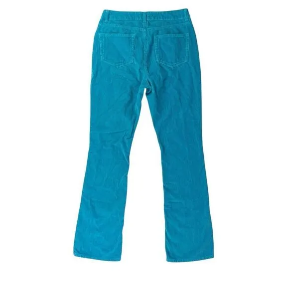 ASOS Design Bright Blue Corduroy Jeans Boot Cut Size‎ 30 X 36 TALL - Image 2