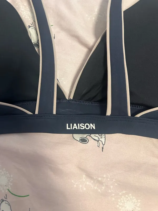 Liasion the Label Balance Bra Blue Size L - Image 7