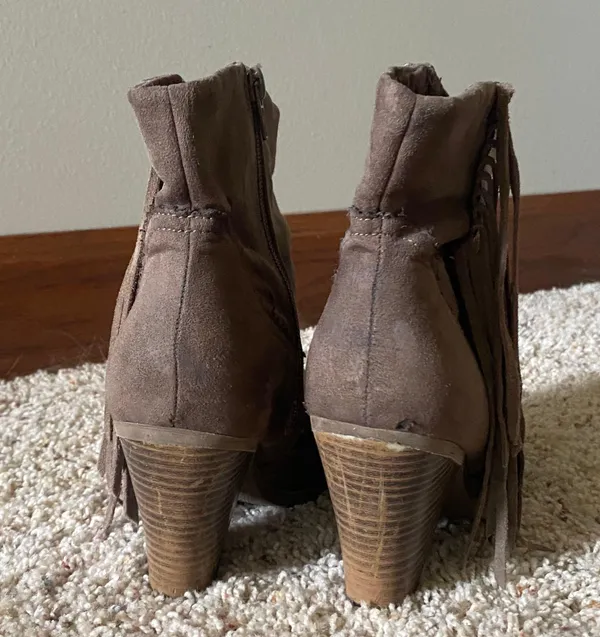 Mossimo Fringe Booties - Image 10