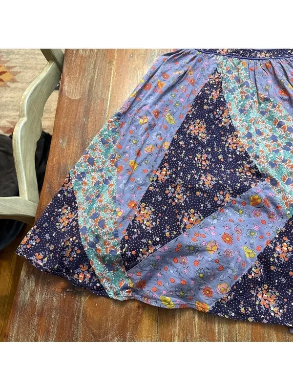 Maeve Anthropologie Patchwork Floral Sundress XS - Image 3