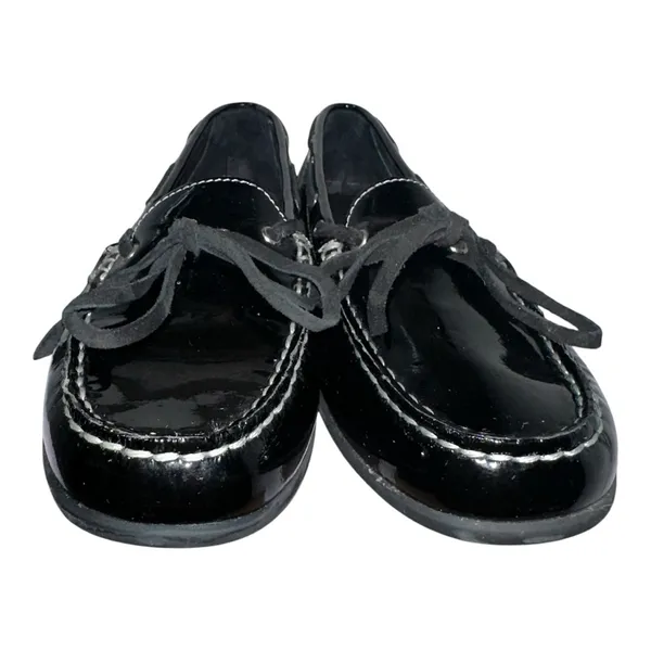 EUC CLARKS Black Patent Loafer -‎ 8 - Image 5