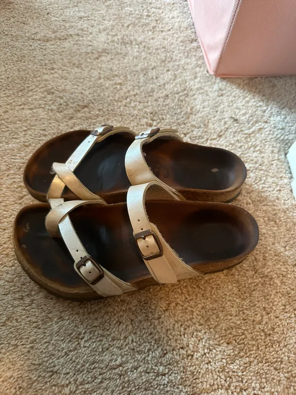 Birkenstock Tan Sandals - Image 3