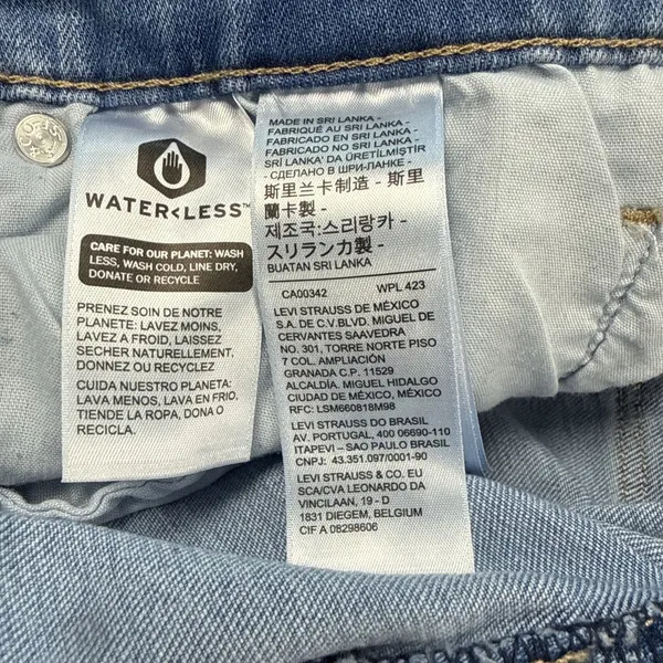 Levi's 725 Women's Bootcut Jeans Blue Plus Size 22W High Rise Hypersoft Stretchy - Image 13